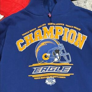 Champion Blue Graphic Hoodie